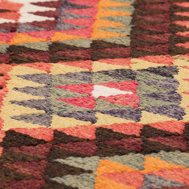 Vintage Tribal Kilim Runner - 2' 11" x 11' 11" (35" x 143") - K0077143
