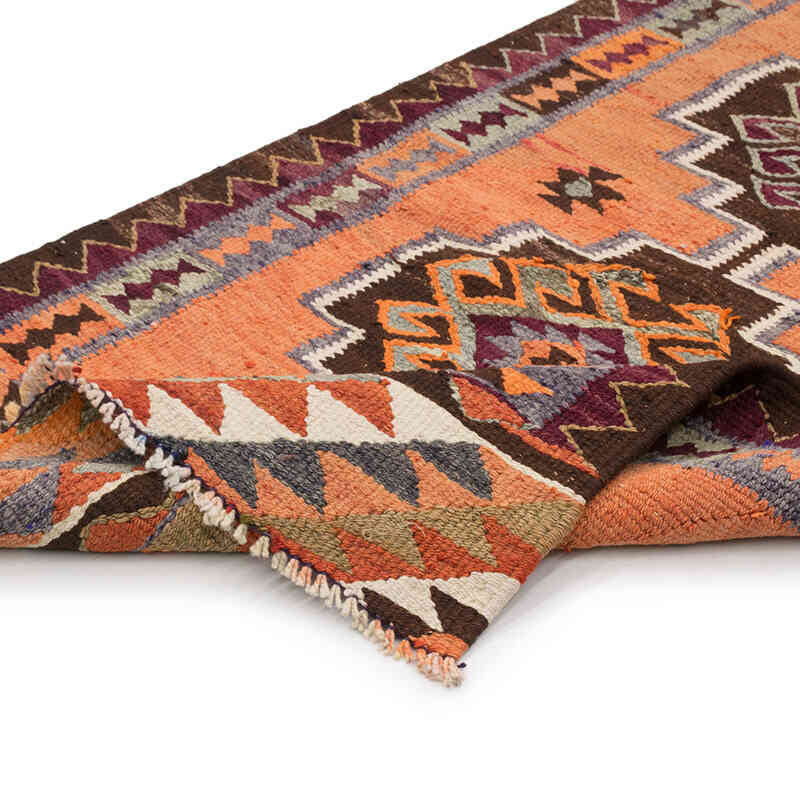 Alfombra Kilim Tribal Vintage - 91 cm x 266 cm - K0077145