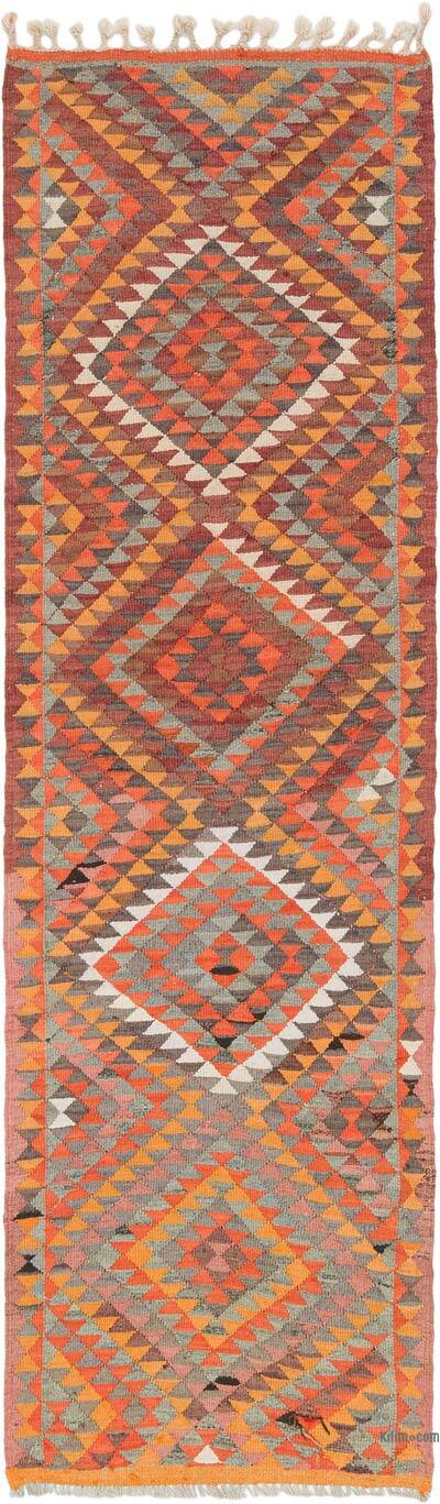 Vintage Anadolu Kilim Yolluk - 90 cm x 315 cm
