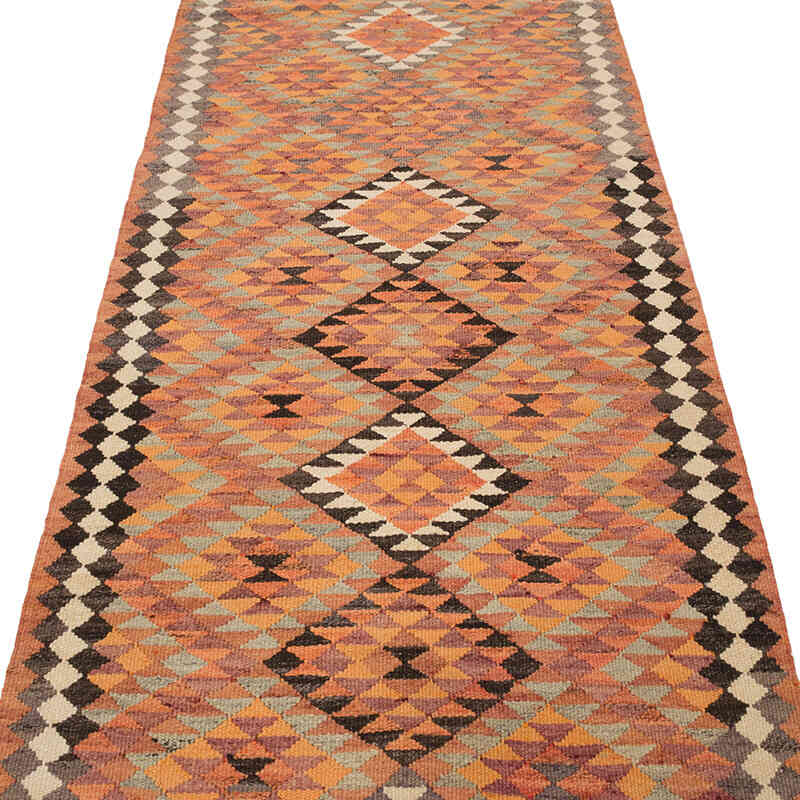 Alfombra Kilim Tribal Vintage - 86 cm x 292 cm - K0077148