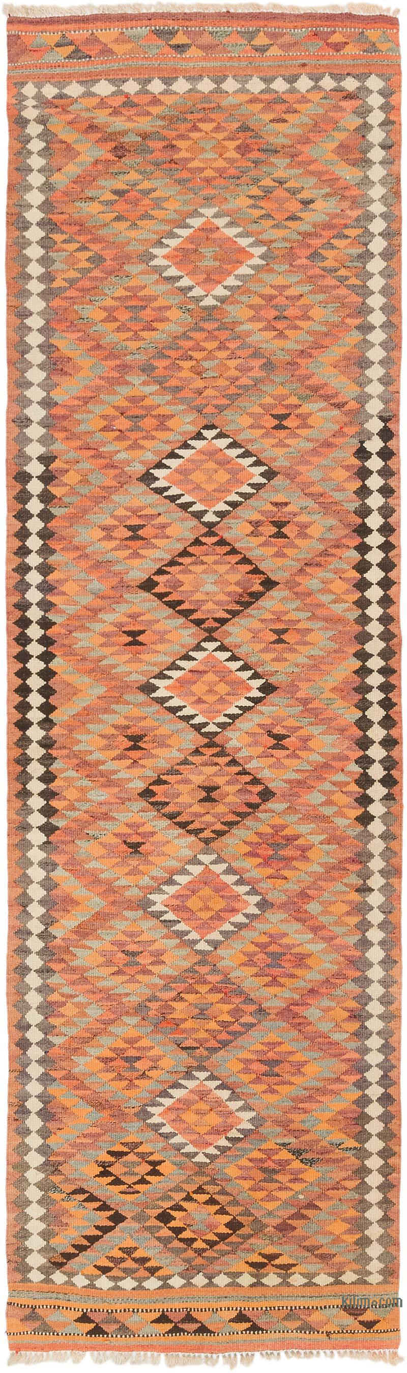 Alfombra Kilim Tribal Vintage - 86 cm x 292 cm - K0077148