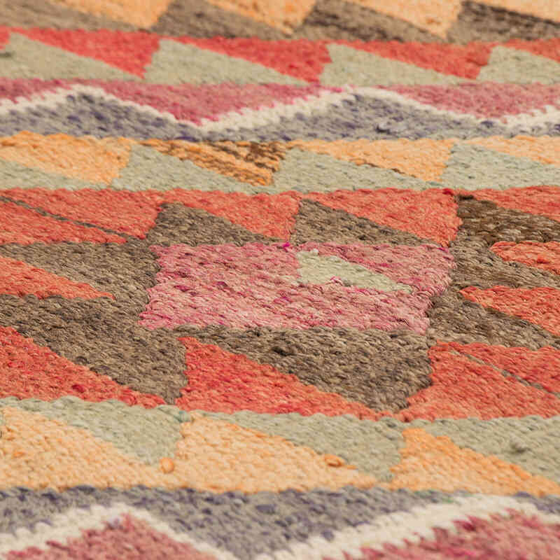 Vintage Anadolu Kilim Yolluk - 97 cm x 281 cm - K0077149
