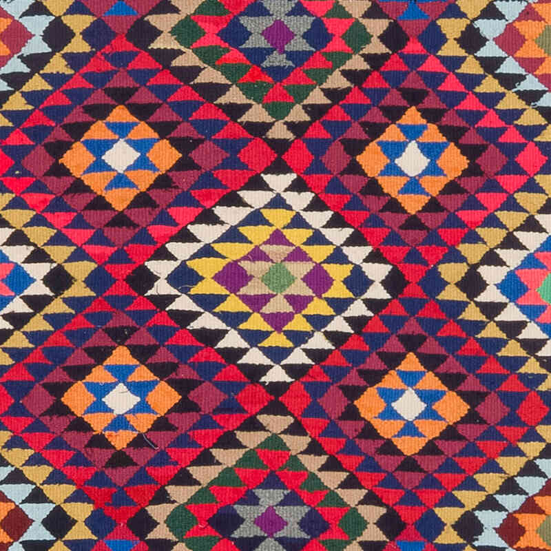 Alfombra Kilim Tribal Vintage - 85 cm x 285 cm - K0077160