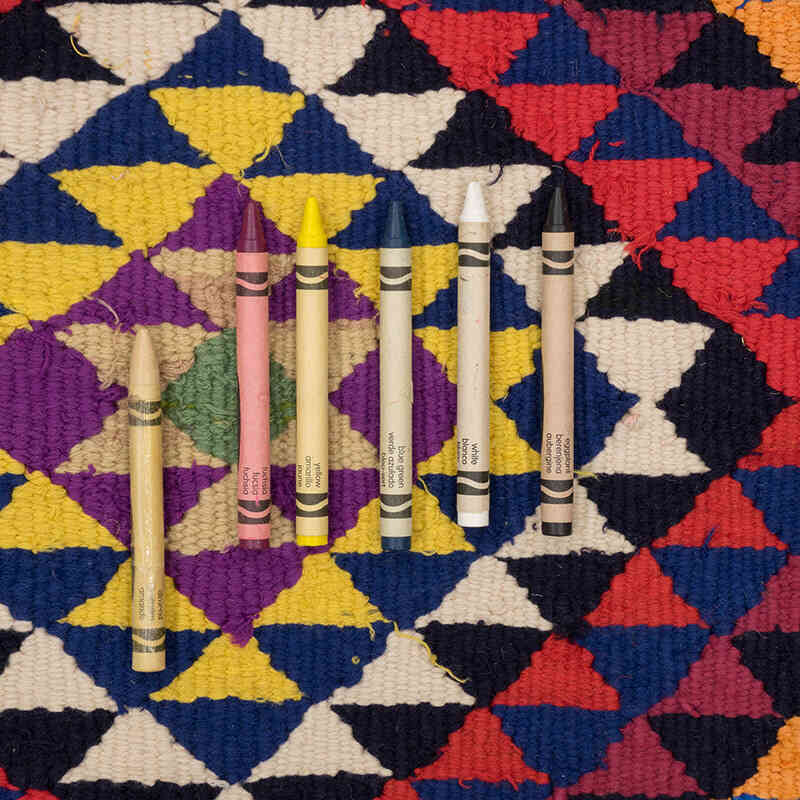 Alfombra Kilim Tribal Vintage - 85 cm x 285 cm - K0077160