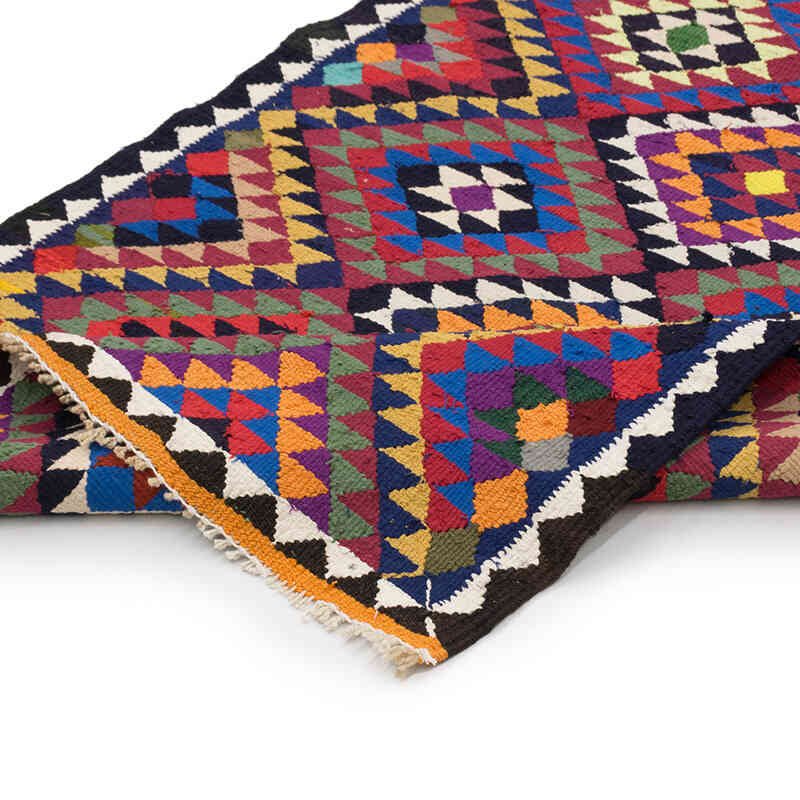Alfombra Kilim Tribal Vintage - 85 cm x 285 cm - K0077160