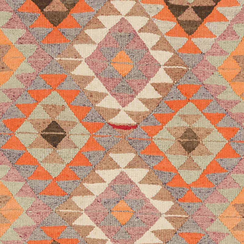 Vintage Anadolu Kilim Yolluk - 98 cm x 327 cm - K0077163