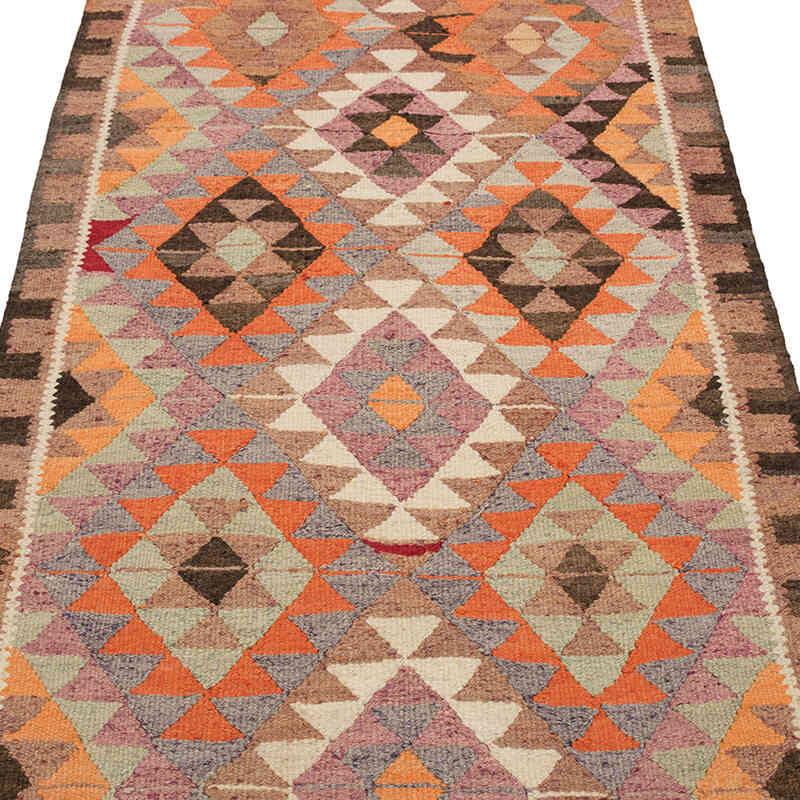 Vintage Anadolu Kilim Yolluk - 98 cm x 327 cm - K0077163