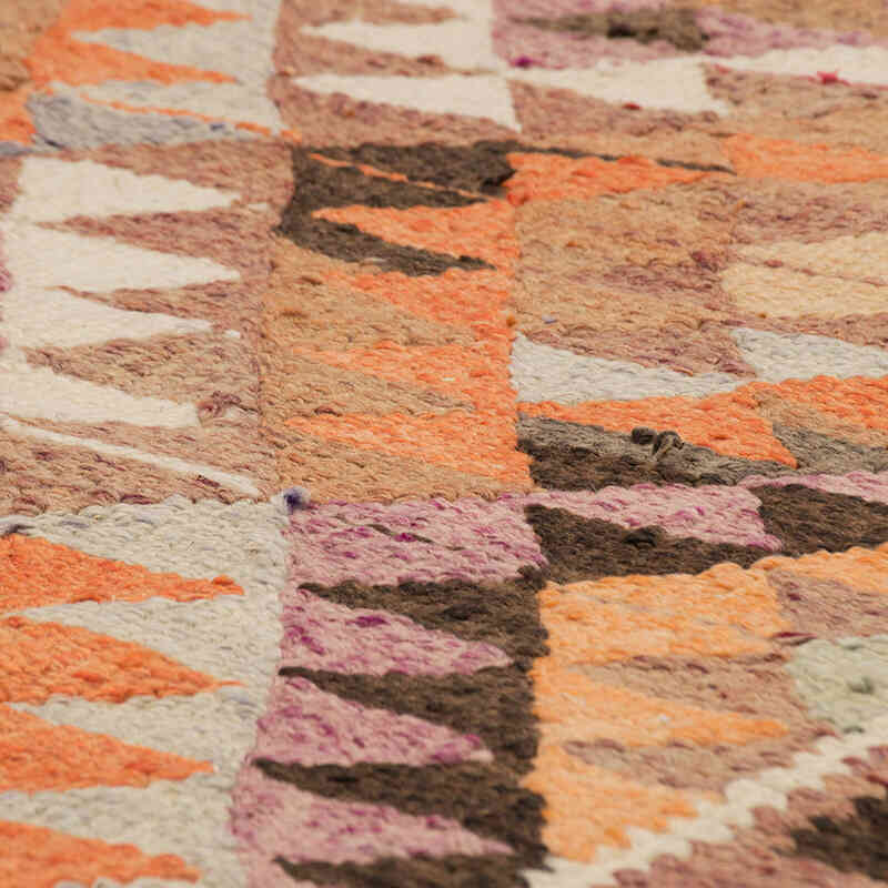 Vintage Anadolu Kilim Yolluk - 98 cm x 327 cm - K0077163