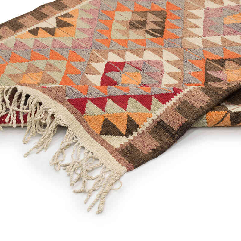 Vintage Anadolu Kilim Yolluk - 98 cm x 327 cm - K0077163