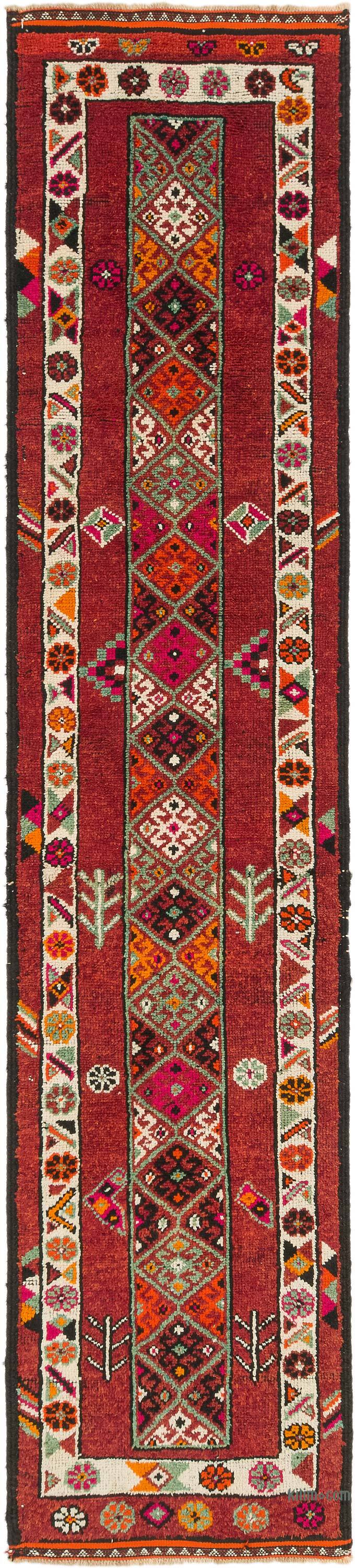 Vintage Tribal Runner Rug - 2' 11" x 13' 3" (35" x 159") - K0077170