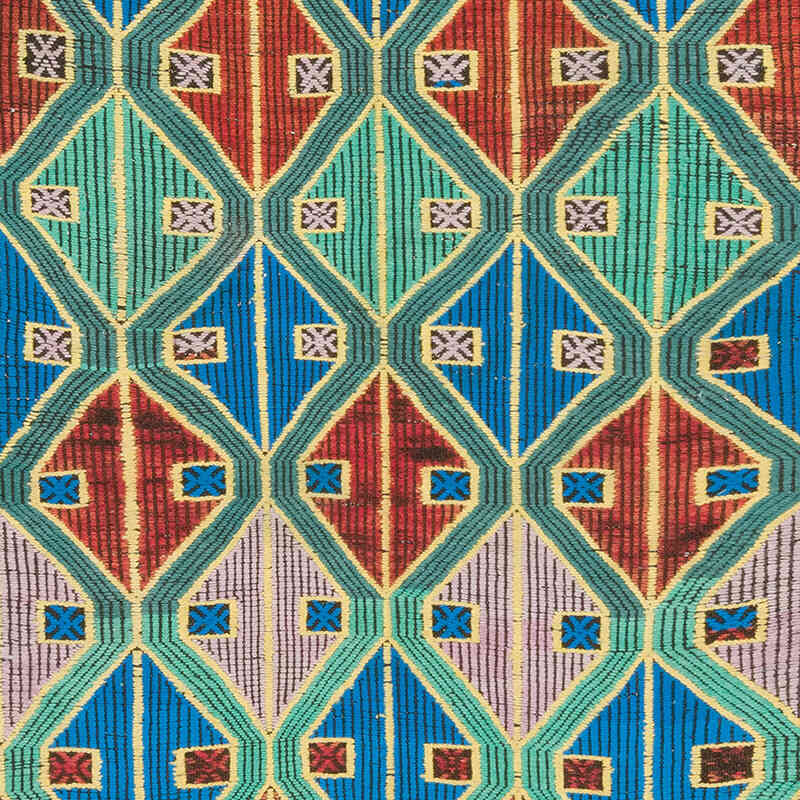 Vintage Anatolian Jijim Rug - 4' 1" x 9' 1" (49" x 109") - K0077172