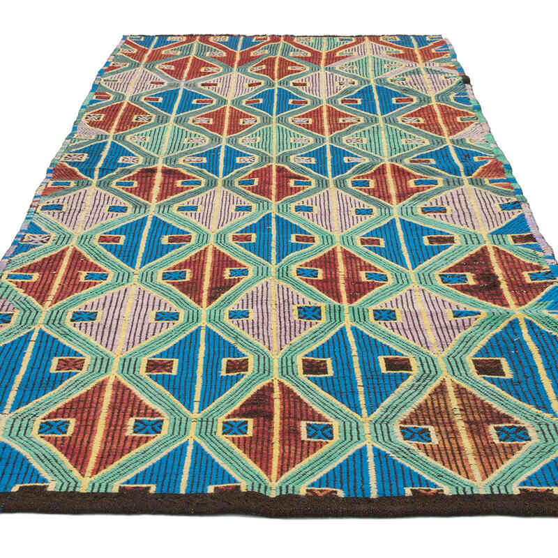 Vintage Anatolian Jijim Rug - 4' 1" x 9' 1" (49" x 109") - K0077172