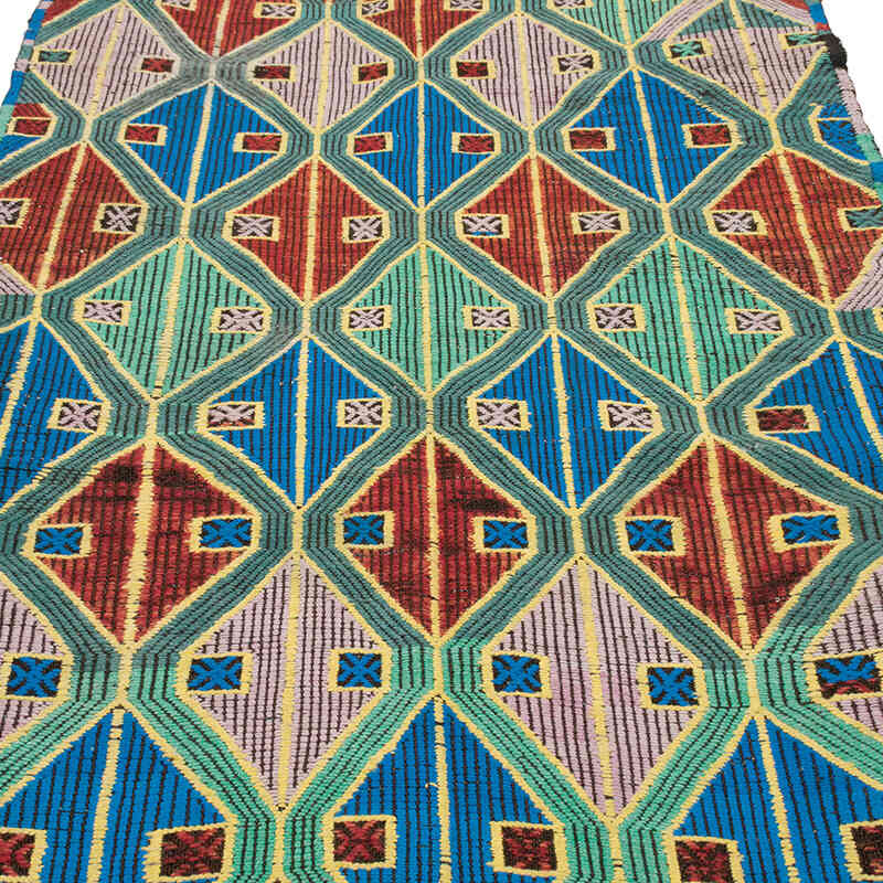 Vintage Anatolian Jijim Rug - 4' 1" x 9' 1" (49" x 109") - K0077172