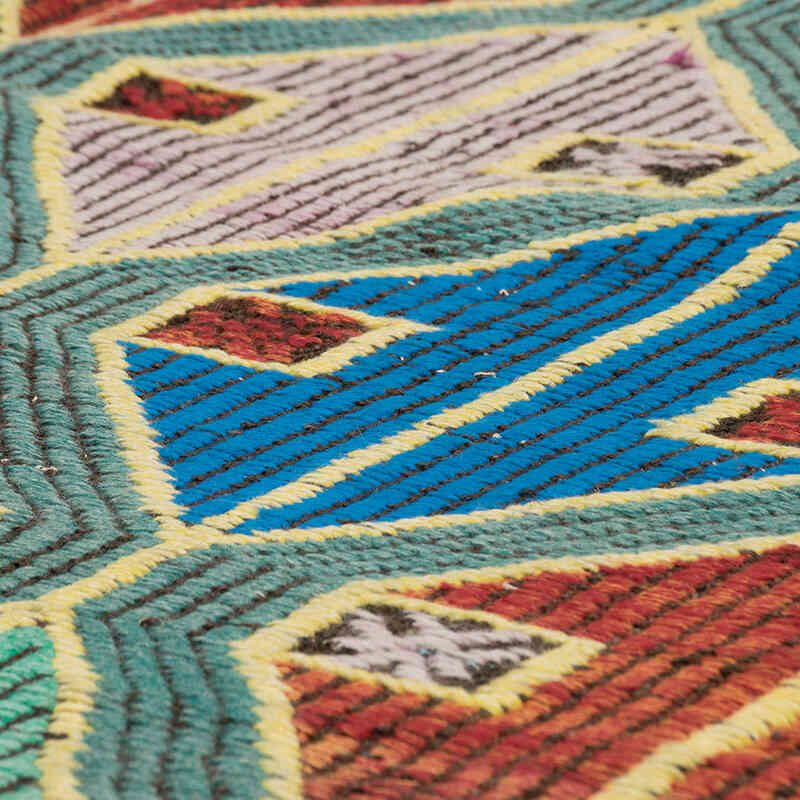 Vintage Anatolian Jijim Rug - 4' 1" x 9' 1" (49" x 109") - K0077172