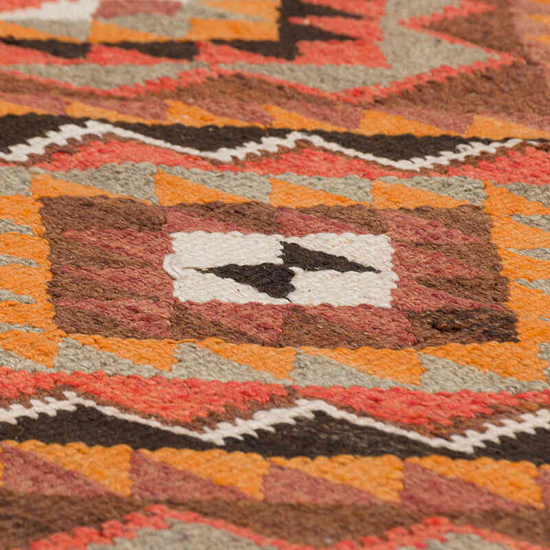 Vintage Anadolu Kilim Yolluk - 100 cm x 303 cm - K0077174