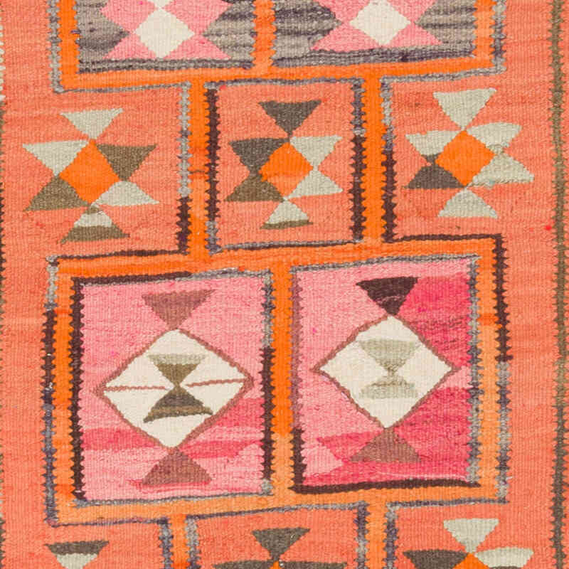 Vintage Anadolu Kilim Yolluk - 98 cm x 309 cm - K0077176