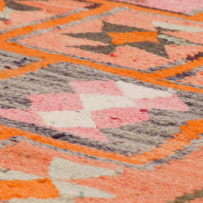 Vintage Anadolu Kilim Yolluk - 98 cm x 309 cm - K0077176