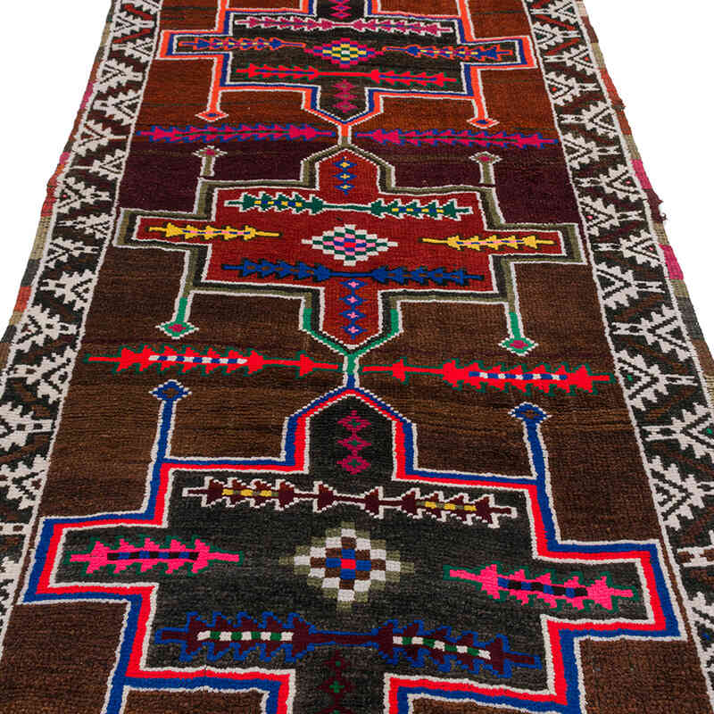 Vintage Anadolu Yolluk - 111 cm x 385 cm - K0077181