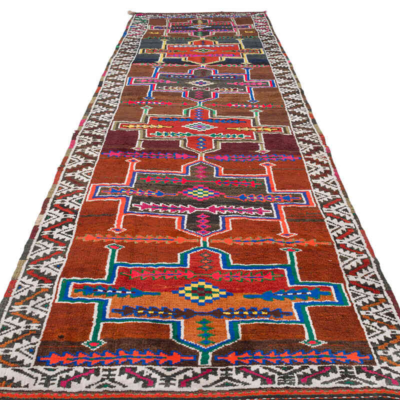 Vintage Anadolu Yolluk - 111 cm x 385 cm - K0077181