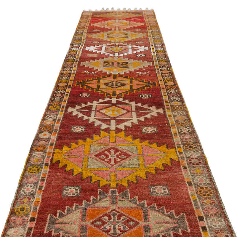 Vintage Anadolu Yolluk - 96 cm x 440 cm - K0077184