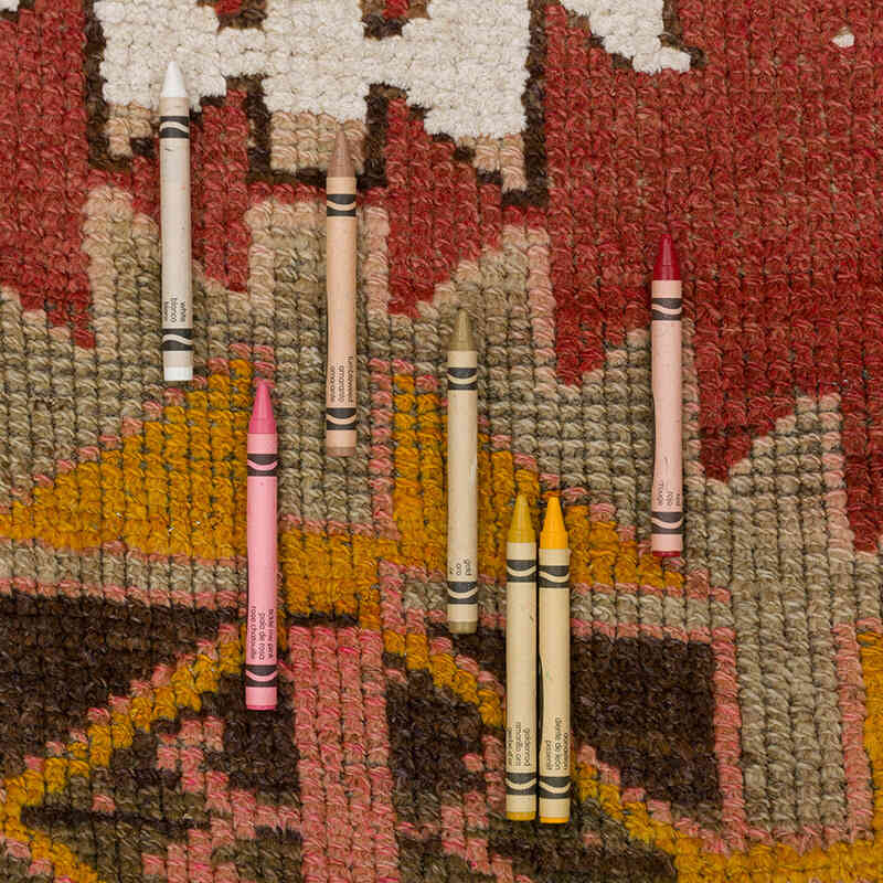 Vintage Anadolu Yolluk - 96 cm x 440 cm - K0077184