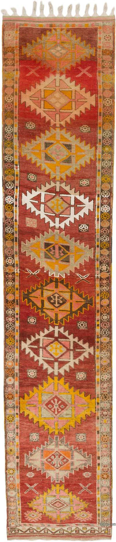 Alfombra Vintage de pasillo - 96 cm x 440 cm