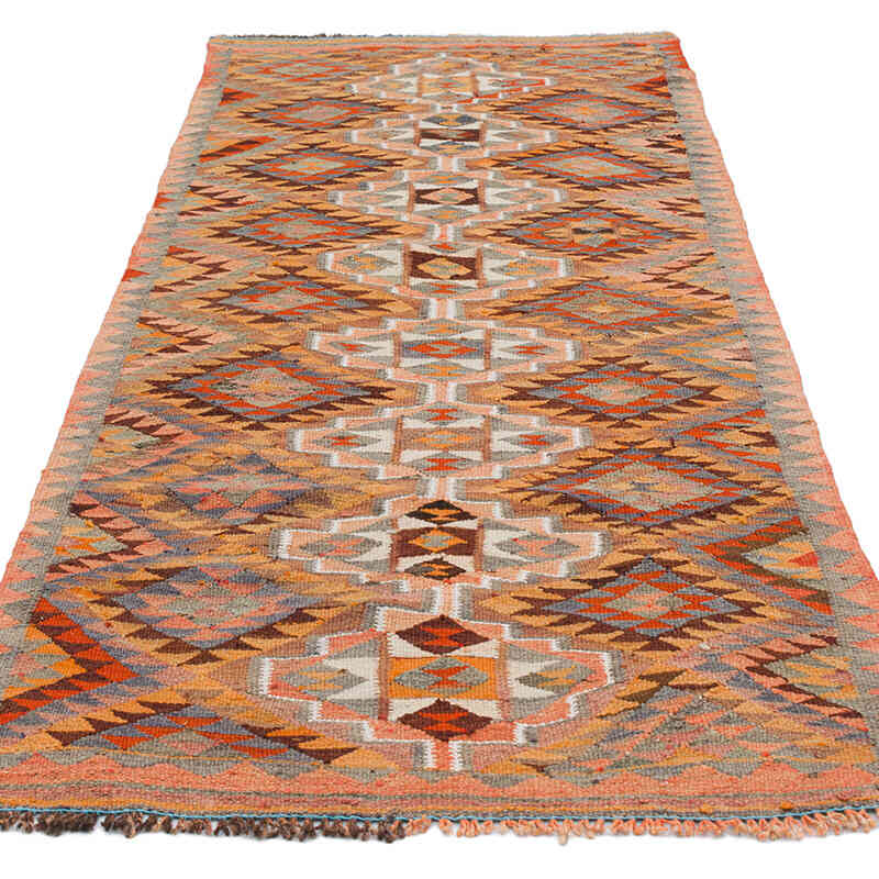 Vintage Tribal Kilim Runner - 3'  x 8' 2" (36" x 98") - K0077186
