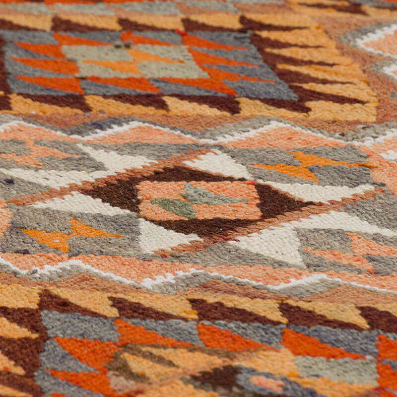Vintage Tribal Kilim Runner - 3'  x 8' 2" (36" x 98") - K0077186