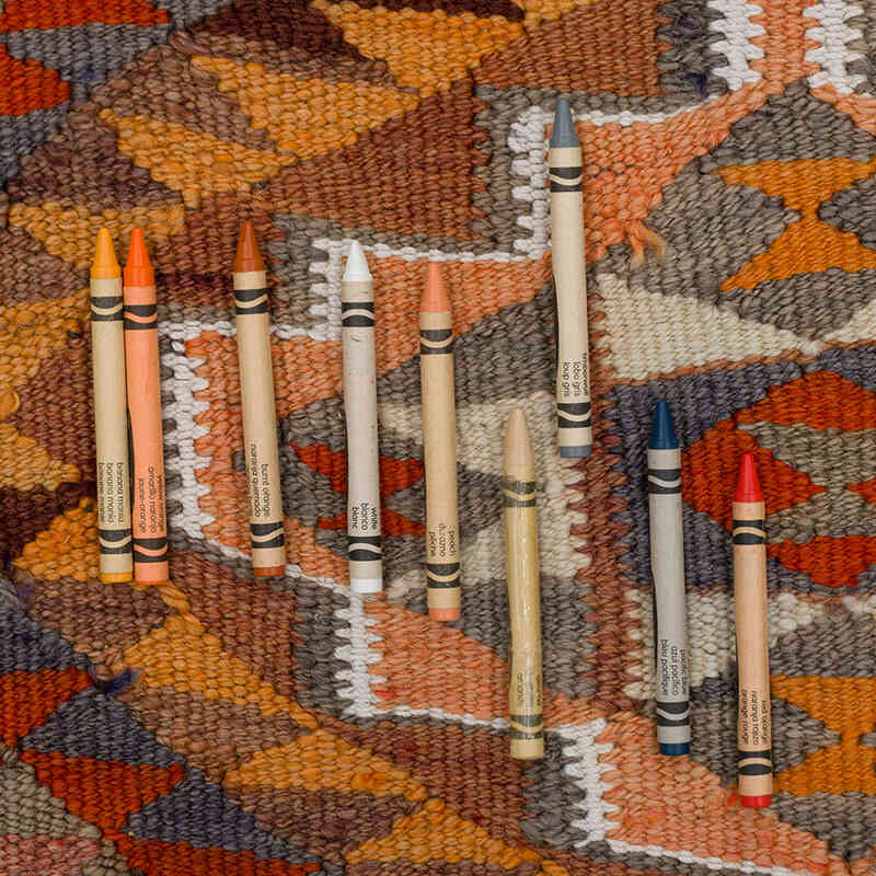 Vintage Tribal Kilim Runner - 3'  x 8' 2" (36" x 98") - K0077186