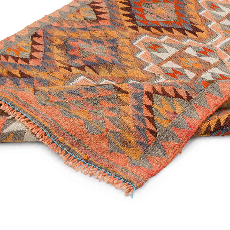 Vintage Tribal Kilim Runner - 3'  x 8' 2" (36" x 98") - K0077186