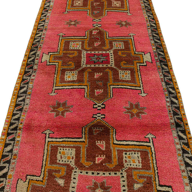 Alfombra Vintage de pasillo - 94 cm x 341 cm - K0077187