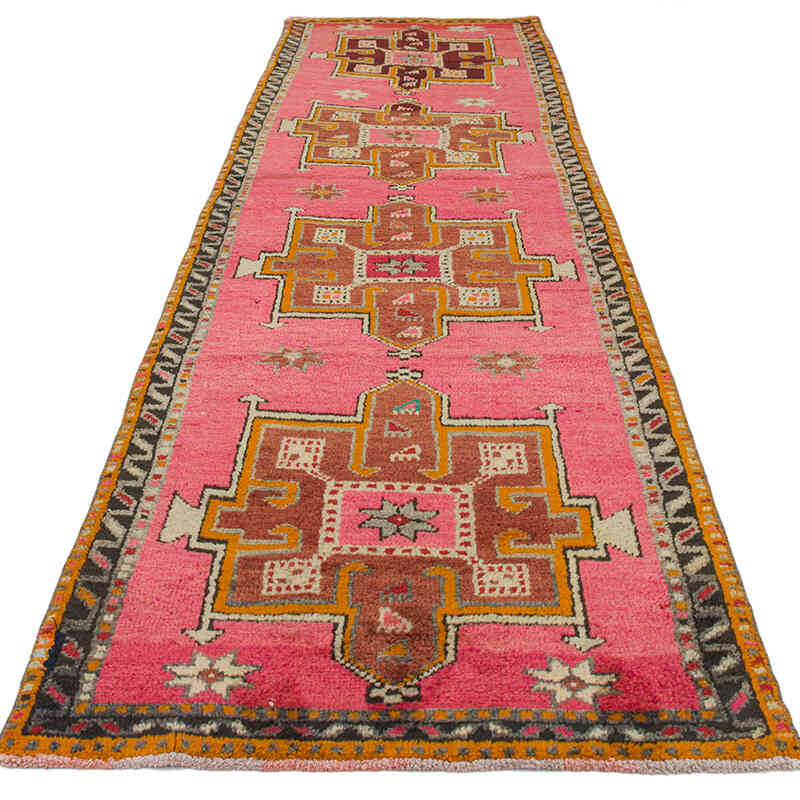 Alfombra Vintage de pasillo - 94 cm x 341 cm - K0077187