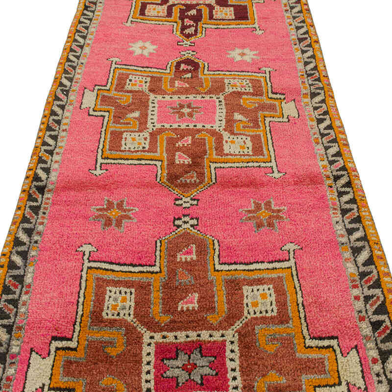 Alfombra Vintage de pasillo - 94 cm x 341 cm - K0077187