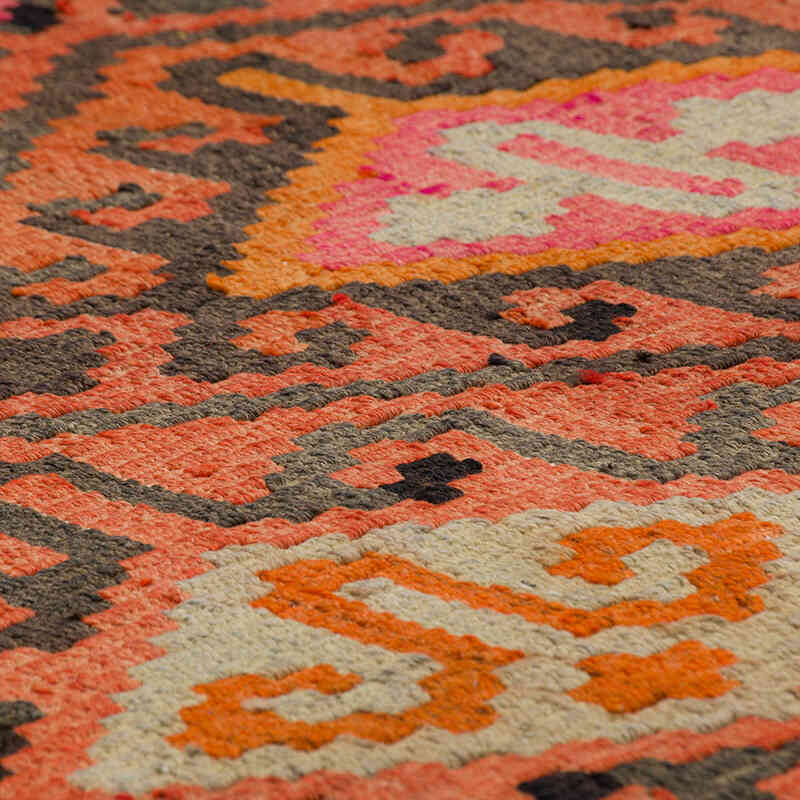 Vintage Anadolu Kilim Yolluk - 90 cm x 346 cm - K0077188