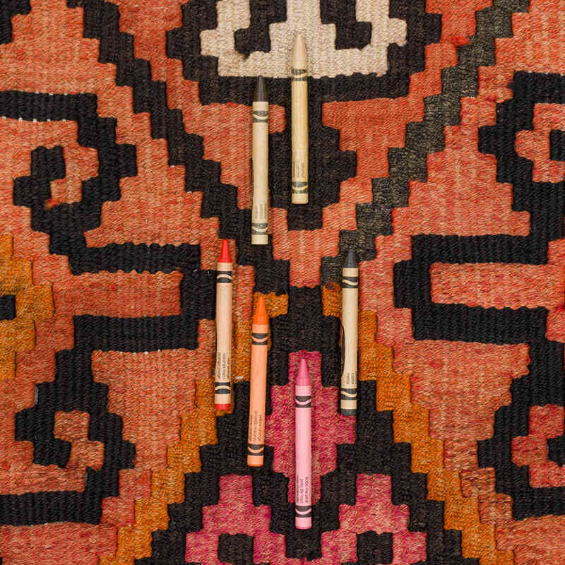 Vintage Anadolu Kilim Yolluk - 90 cm x 346 cm - K0077188