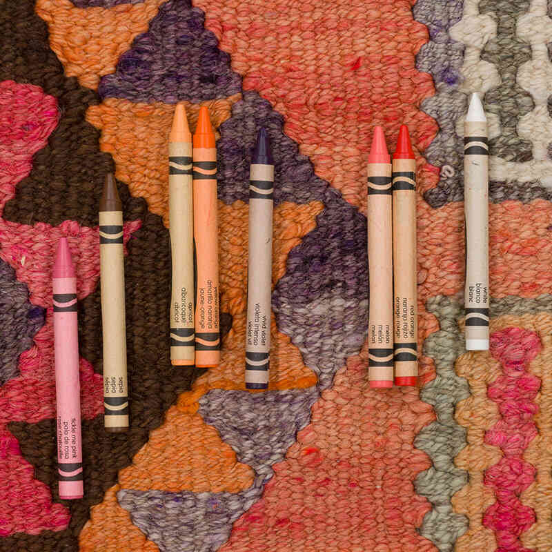Vintage Tribal Kilim Runner - 3' 1" x 9' 10" (37" x 118") - K0077189