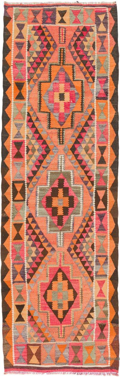 Vintage Anadolu Kilim Yolluk - 95 cm x 300 cm