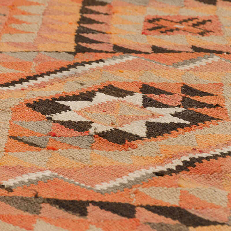 Vintage Anadolu Kilim Yolluk - 99 cm x 335 cm - K0077193