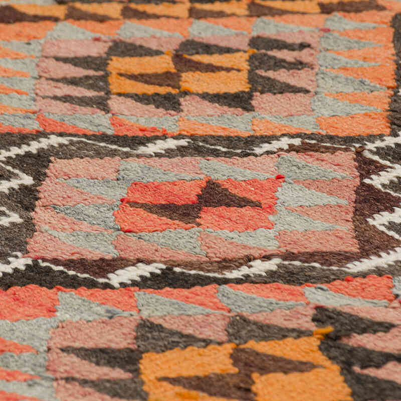 Vintage Tribal Kilim Runner - 2' 10" x 10' 11" (34" x 131") - K0077194