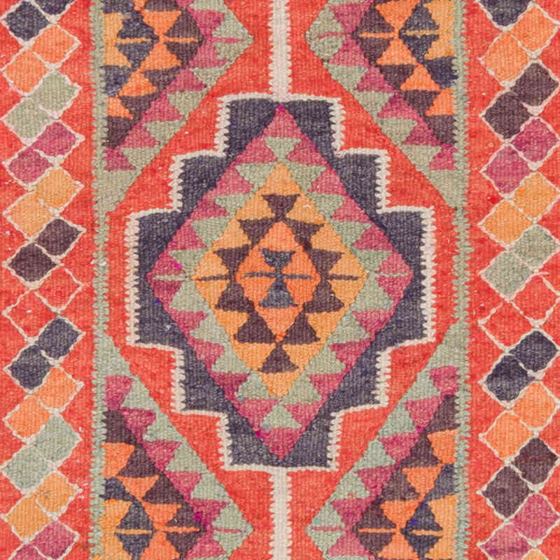 Alfombra Kilim Tribal Vintage - 96 cm x 365 cm - K0077198