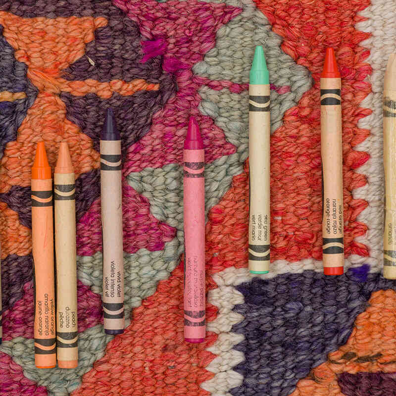 Alfombra Kilim Tribal Vintage - 96 cm x 365 cm - K0077198