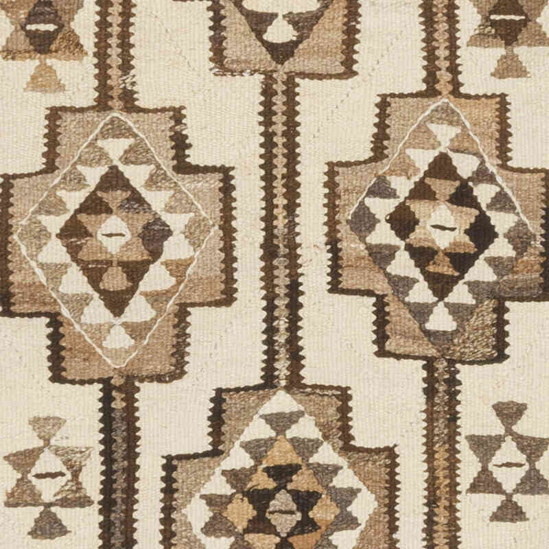 Vintage Tribal Kilim Runner - 2' 11" x 9' 3" (35" x 111") - K0077202