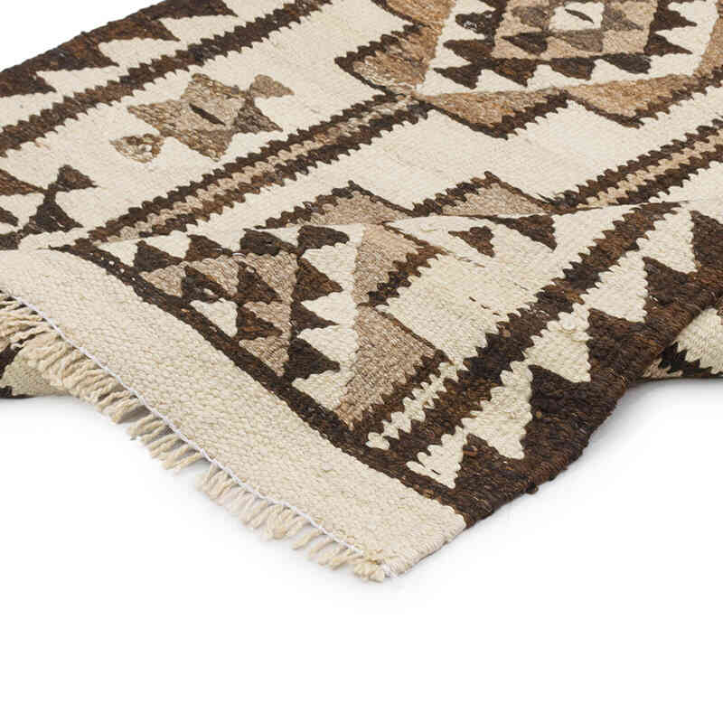 Vintage Tribal Kilim Runner - 2' 11" x 9' 3" (35" x 111") - K0077202