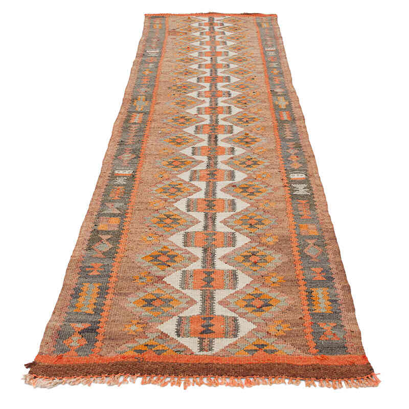 Vintage Anadolu Kilim Yolluk - 79 cm x 278 cm - K0077203