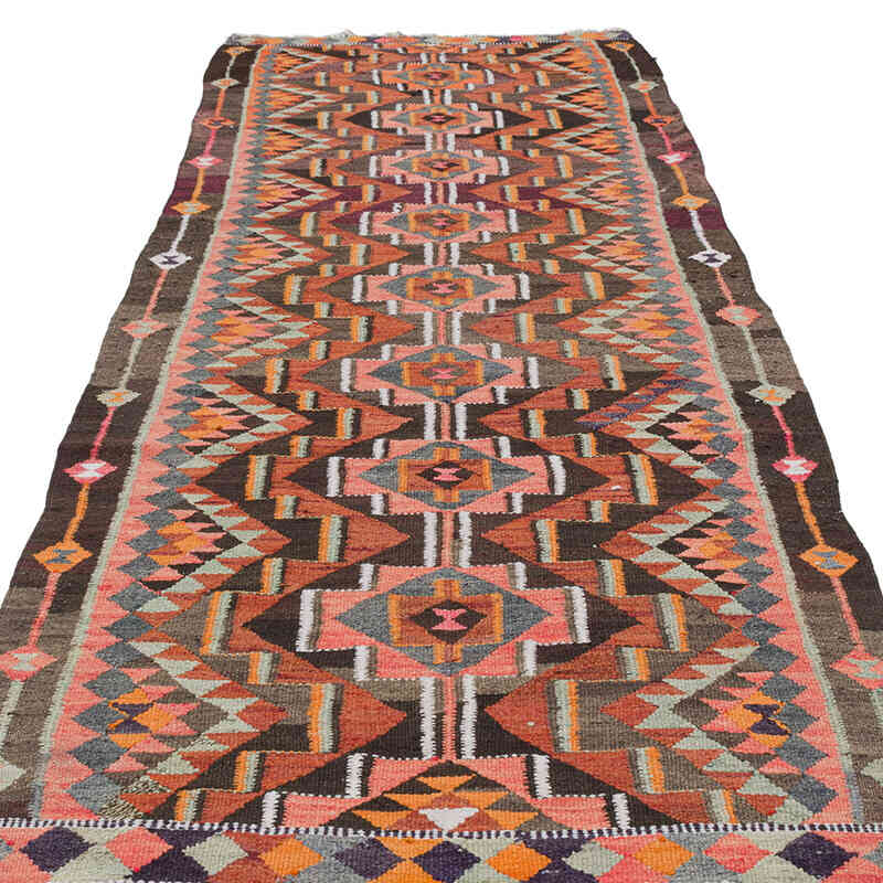 Vintage Anadolu Kilim Yolluk - 103 cm x 304 cm - K0077204
