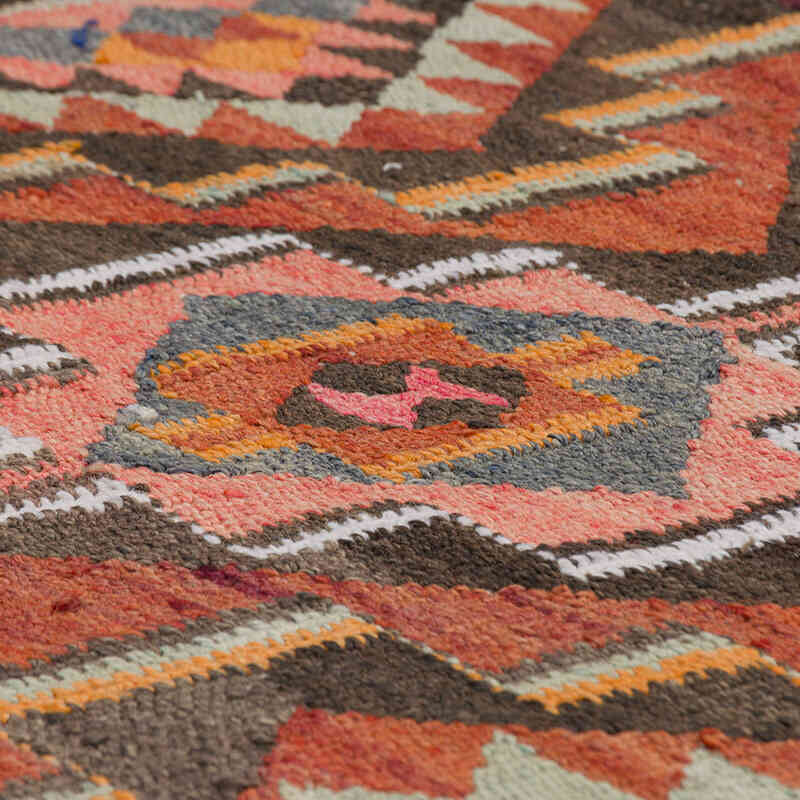 Vintage Anadolu Kilim Yolluk - 103 cm x 304 cm - K0077204