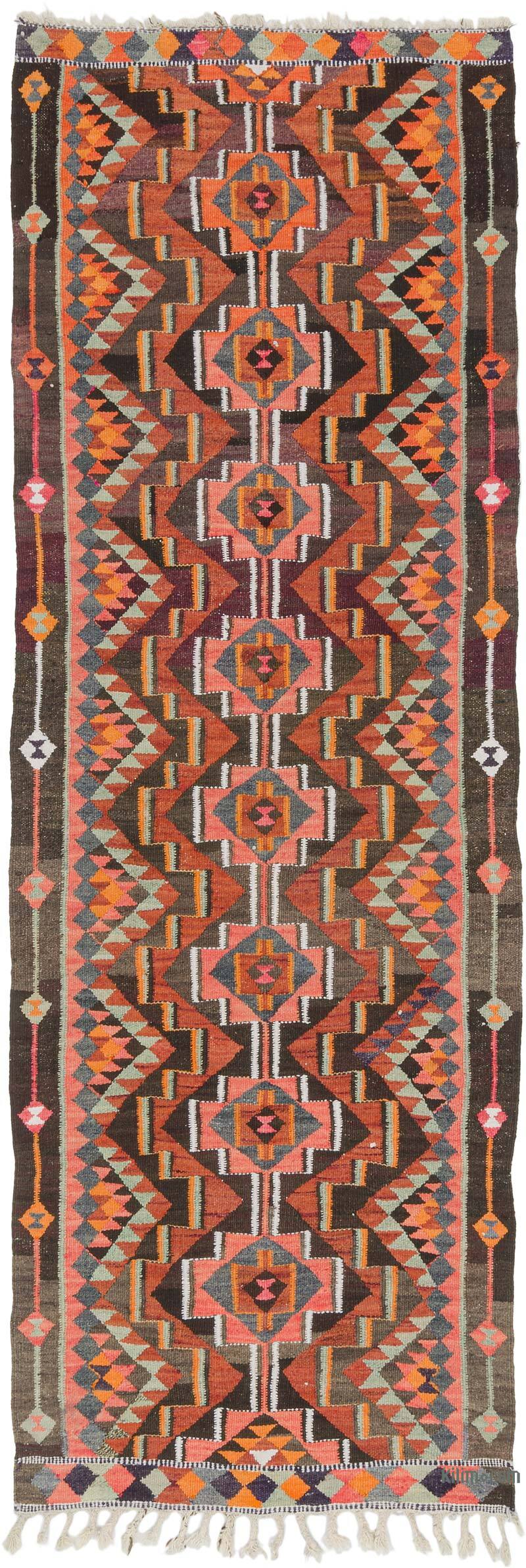 Vintage Anadolu Kilim Yolluk - 103 cm x 304 cm - K0077204