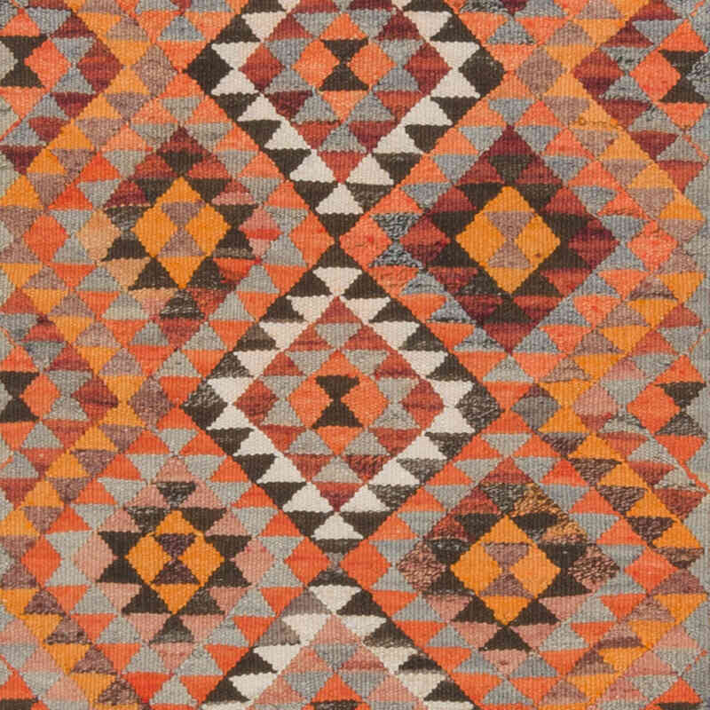 Vintage Tribal Kilim Runner - 2' 11" x 12' 1" (35" x 145") - K0077208