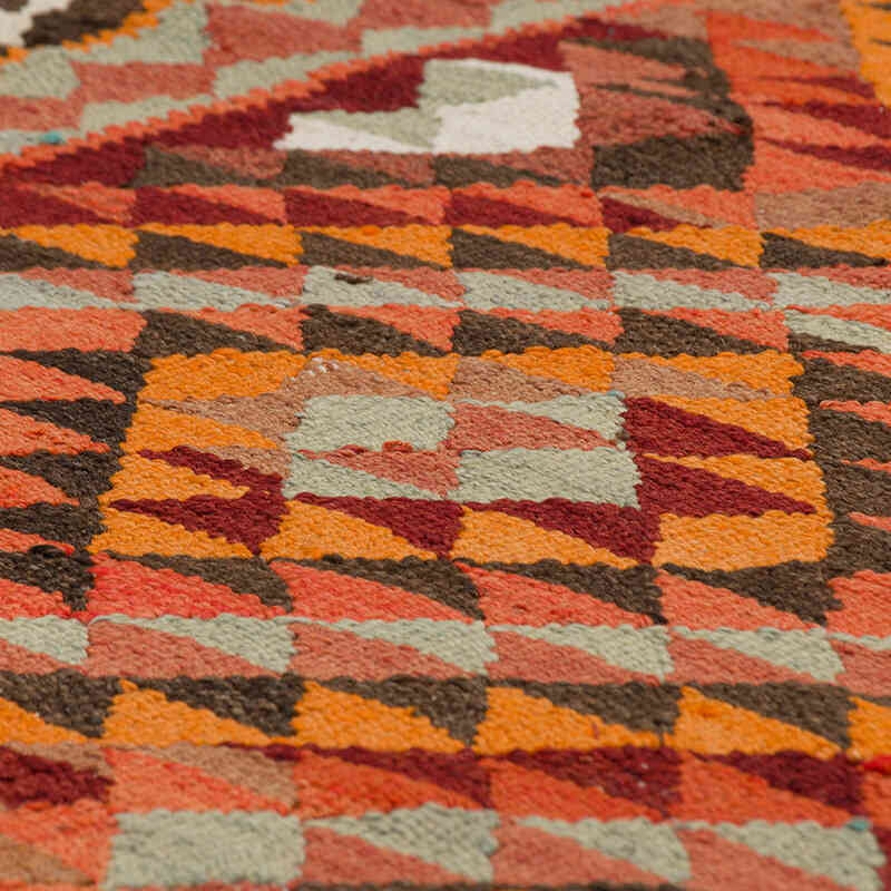 Alfombra Kilim Tribal Vintage - 91 cm x 364 cm - K0077209