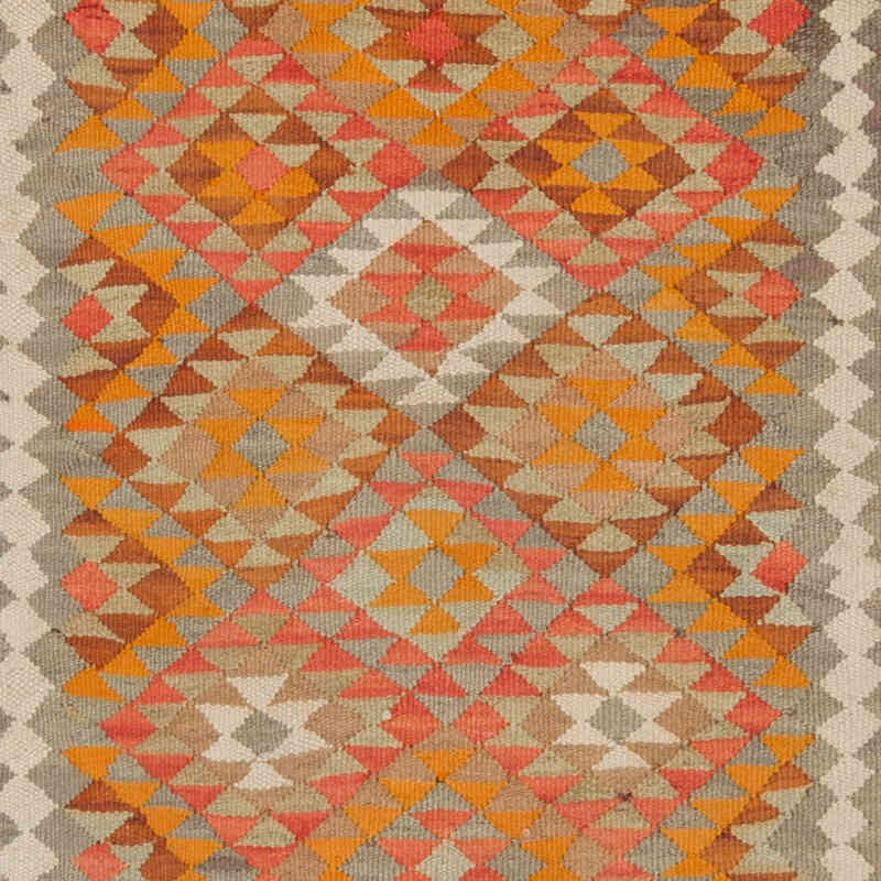 Alfombra Kilim Tribal Vintage - 96 cm x 308 cm - K0077212
